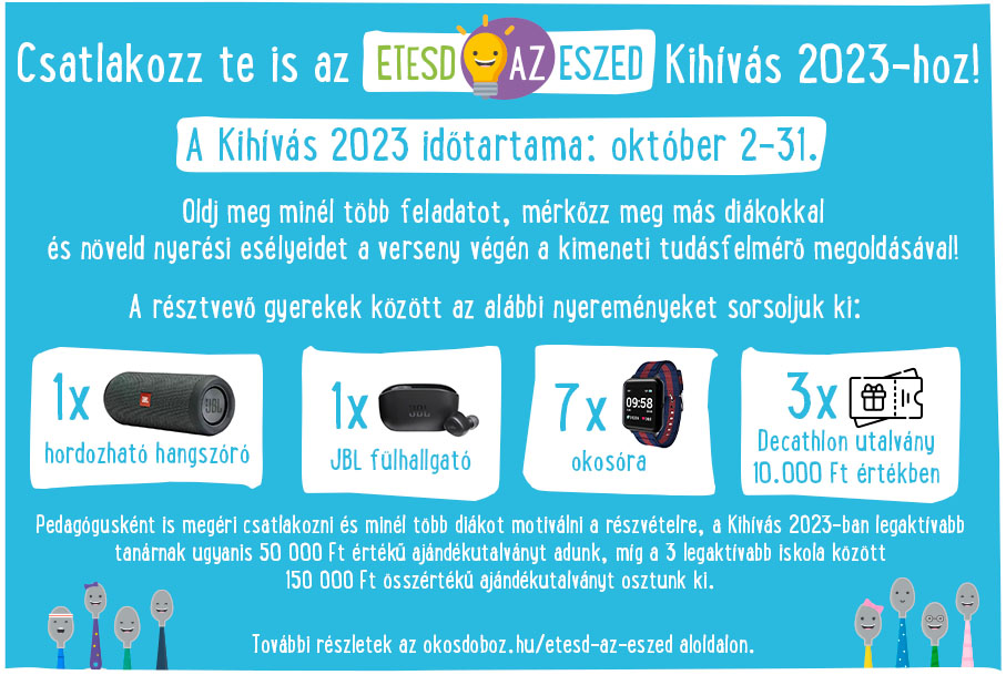 Etesd az Eszed - Kihívás 2023